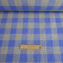 Buffalo Check - Linen Cotton | Stone Blue