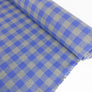 Buffalo Check - Linen Cotton | Stone Blue