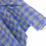 Buffalo Check - Linen Cotton | Stone Blue