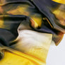 Allure - Printed Silk Satin | Citrine