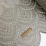 Silk Satin Broderie Anglaise