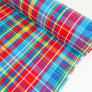 Madras Check - French Yarn Dyed Linen | Poppy Red