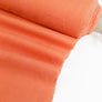 Freya - Heavy Square Weave Linen | Sunset Orange