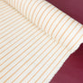 Asahi - Japanese Cotton Twill | Ochre Stripe