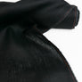 Onyx - Polished Linen Suiting | Black