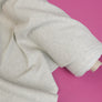 Australian Combed Cotton Ribbing | Light Grey Marle