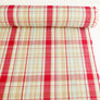 Laurent - French Cotton | Rhubarb Check