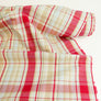 Laurent - French Cotton | Rhubarb Check