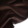 Korean Pinstripe Velvet | Chocolate