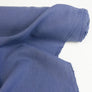 Jill - Italian Crosshatch Linen | Lunar Blue