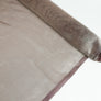 Indian Lurex Silk Organza | Silver Mauve