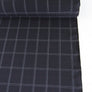 William - Italian Twill Plaid Suiting | Navy