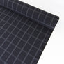 William - Italian Twill Plaid Suiting | Navy