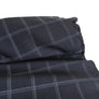 William - Italian Twill Plaid Suiting | Navy