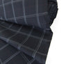 William - Italian Twill Plaid Suiting | Navy