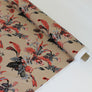 Lily - Printed Linen | Moccasin
