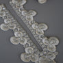#7 Archival French Lace Appliqué - 23cm | Silver