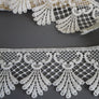 #12 Archival Venetian Border Lace - 9cm | Cream
