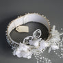 Vintage Pearl & Swarovski Head Piece #8