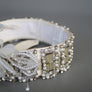 Vintage Pearl & Swarovski Head Piece #8