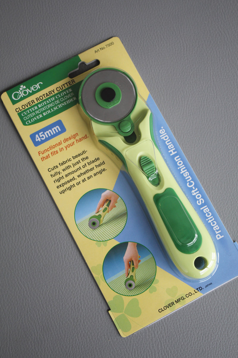 Clover Rotary Cutter Made in Japan 45mm Drapers Fabrics