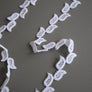 #39 Archival Austrian Paisley Lace - 1cm | White