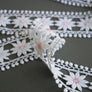 #36 Archival Austrian Guipure Lace - 5cm | White Daisy