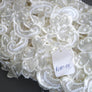#30 Archival Beaded Venetian Lace - 18cm | Ivory