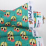 Valentia - Printed Stretch Cotton | Teal