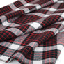 Aosta - Plaid Wool Coating | Red