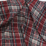 Percy - Printed Viscose | Garnet