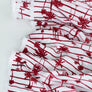 Sven - Printed Viscose | White