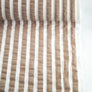 Stevie - Seersucker Cotton Stripe | Clay