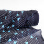 Love Party - Printed Yoryu Chiffon | Navy