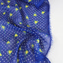 Love Party - Printed Yoryu Chiffon | Cobalt