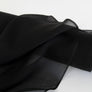 Italian Silk Georgette | Black
