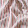 Amelie - Silk Cotton Stripe | Peach