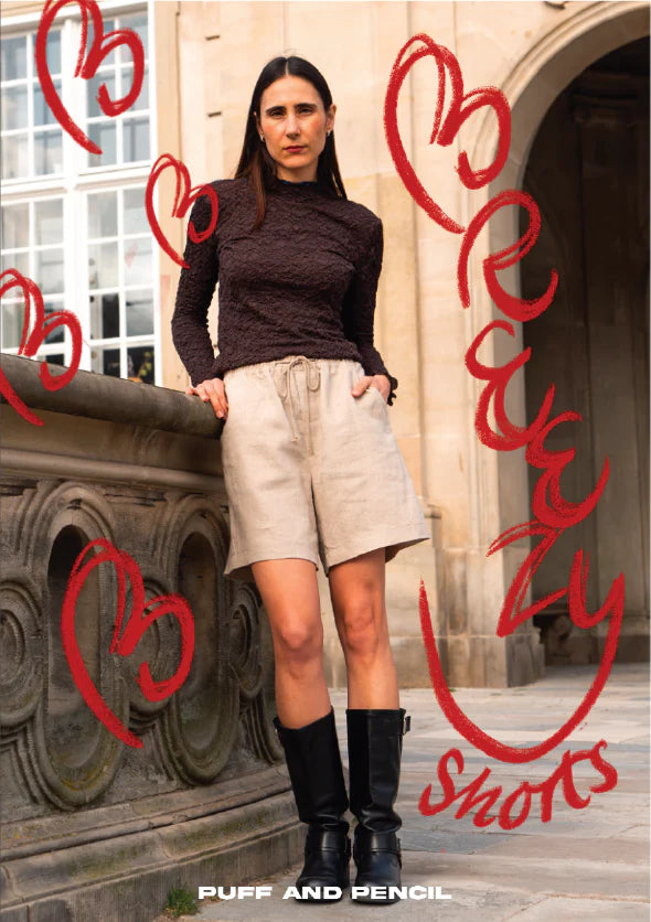 Breezy Shorts Pattern - Puff & Pencil