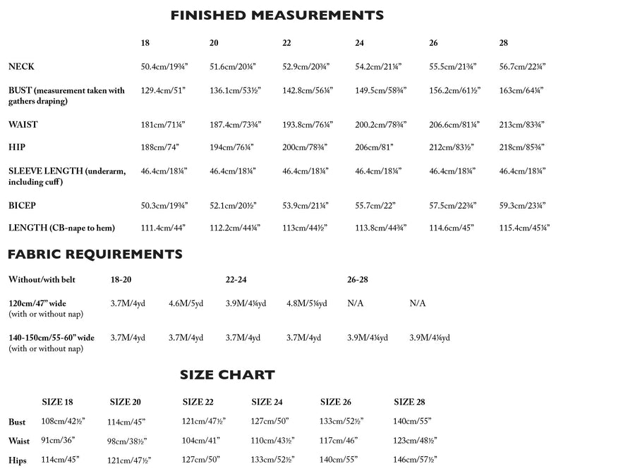 The Cawley - Dress Pattern