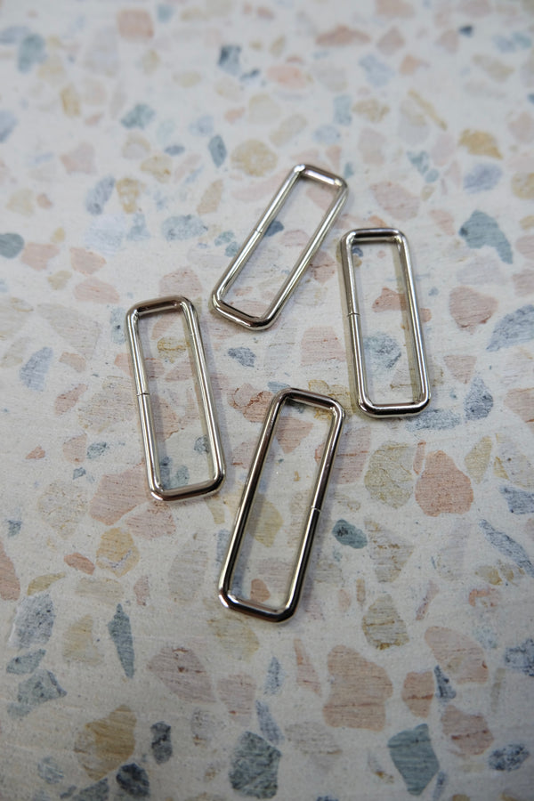Rectangle Ring - Made in Japan | Antique Gold & Nickel