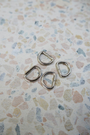 D-Ring - Made in Japan | Antique Gold & Nickel