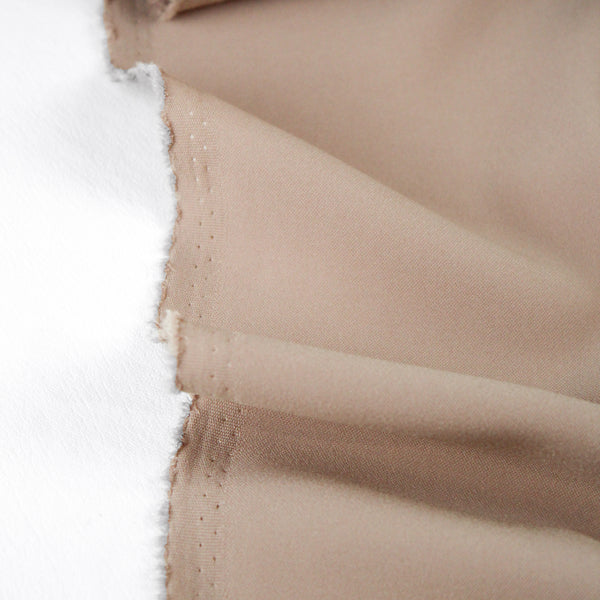 Barolo - Stretch Crepe Suiting | Latte Remnant (2.5M)