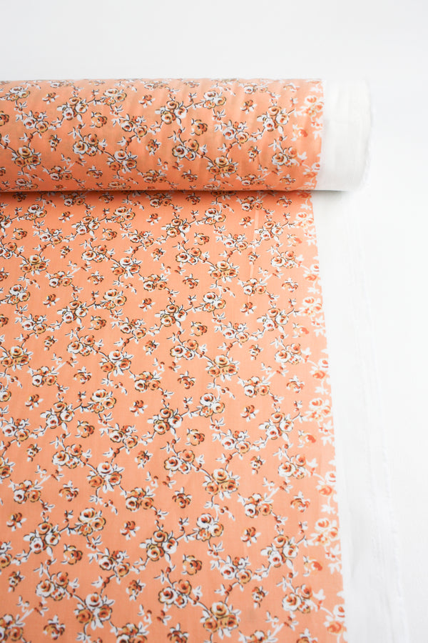 Poppy - Cotton Poplin | Apricot