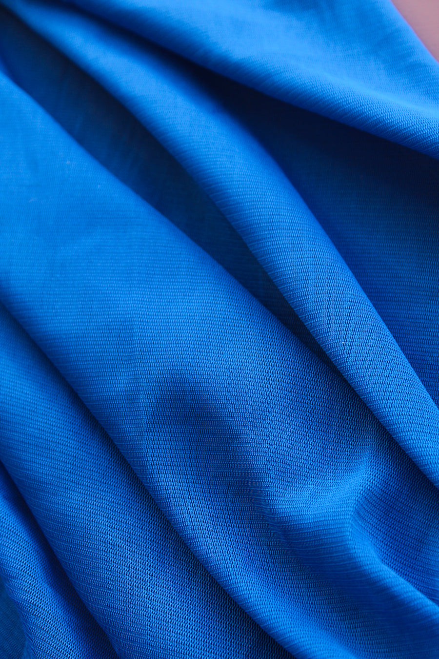 Knitted Tulle Mesh | Cobalt Remnant (1.4M)