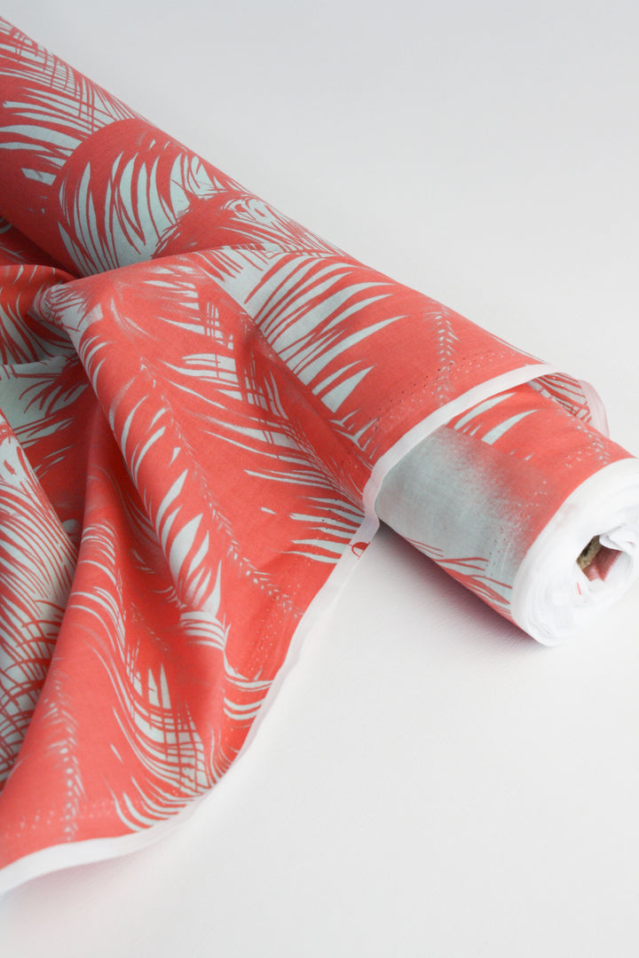 Palm - Cotton Voile | Cerise Remnant (2M)