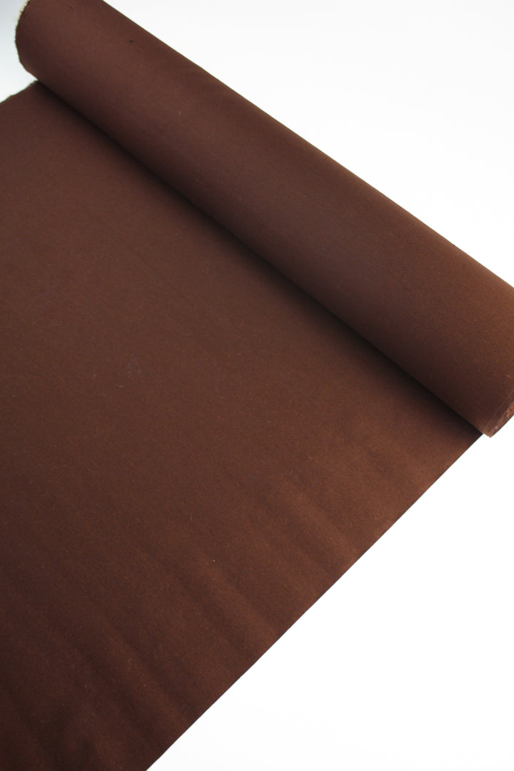 Archival French Silk Suiting | Burnt Sienna