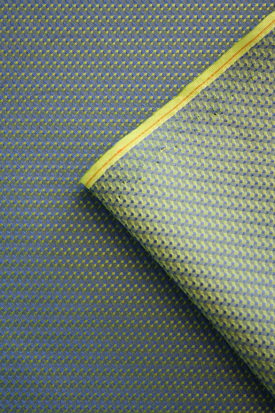 Archival Swiss Bridseye Jacquard | Lime (3.4M)