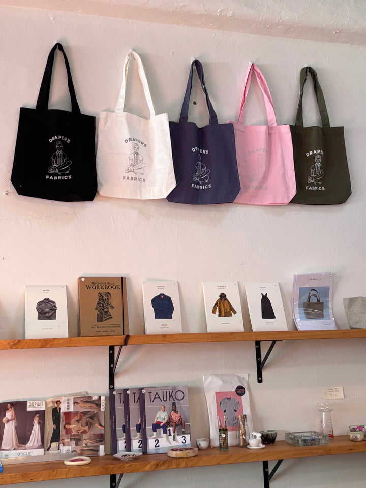 Drapers Fabrics Tote Bag