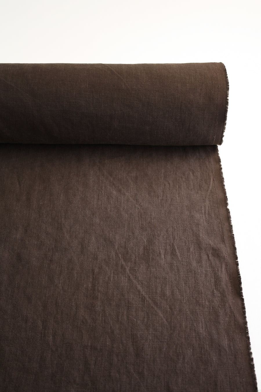 Jill - Crosshatch Heavyweight Linen | Cocoa #4