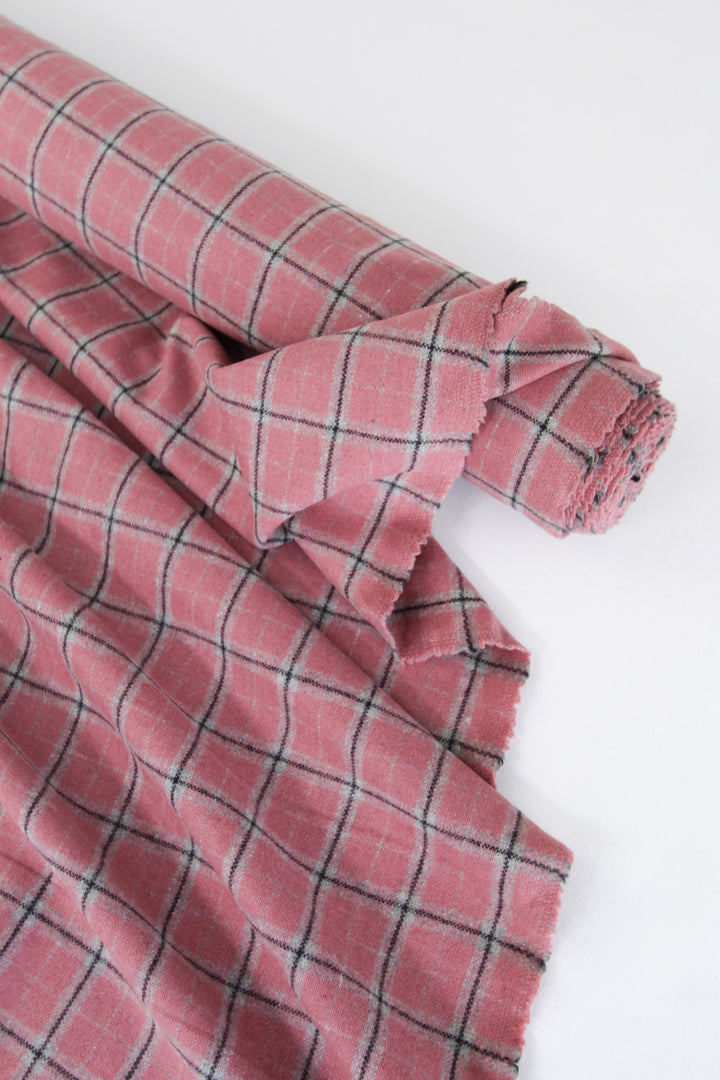 Charlie - Wool Flannel | Strawberry (LAST CUT - 3M)